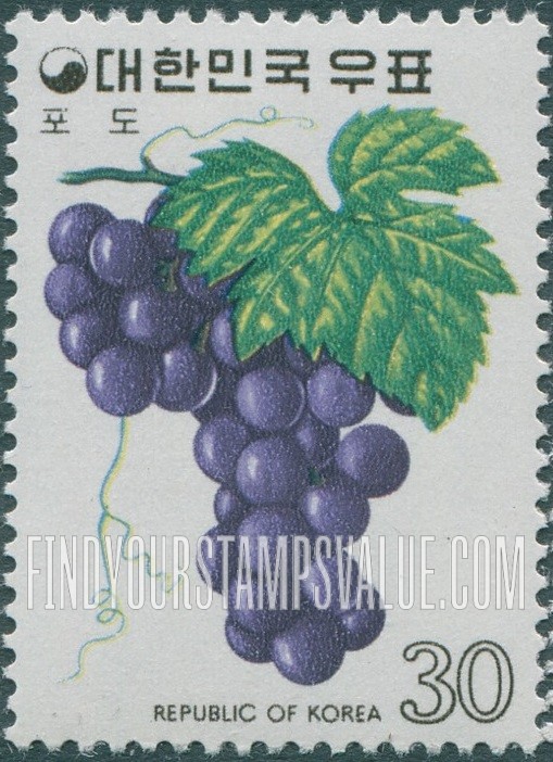 FindYourStampsValue: Grapes - 포도
