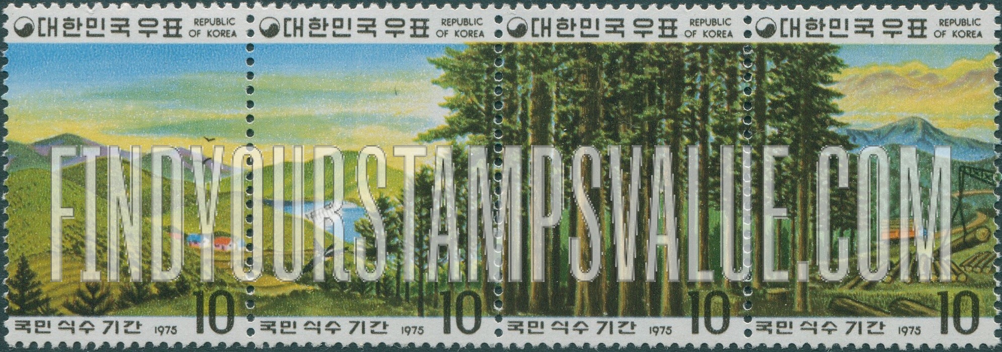 FindYourStampsValue: Forest and Water Resources - 숲과 수자원