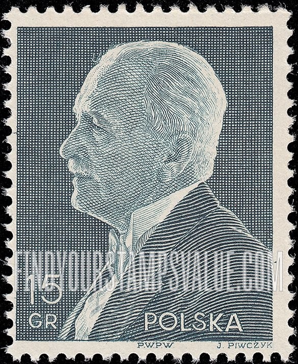 FindYourStampsValue: President Moscicki