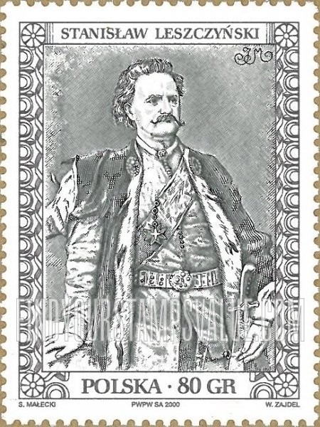FindYourStampsValue: Royalty Type of 1986 With Denominations at Bottom: Stanislaw Leszczynski