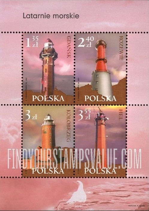 FindYourStampsValue: Lighthouses