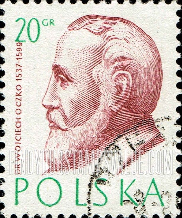 FindYourStampsValue: Doctors’ Portraits: Wojciech Oczko