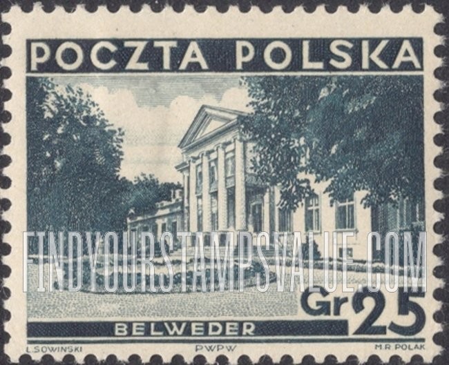 FindYourStampsValue: Belvedere Palace