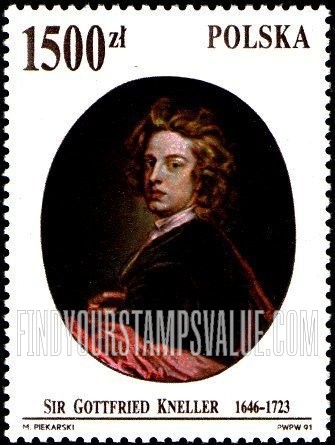 FindYourStampsValue: Paintings: Sir Gottfried Kneller