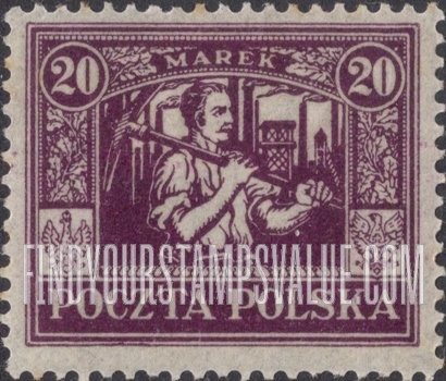 FindYourStampsValue: Miner: Type of 1919