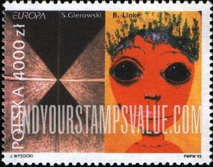 FindYourStampsValue: Contemporary art by: S.Gierowski and B. Linke