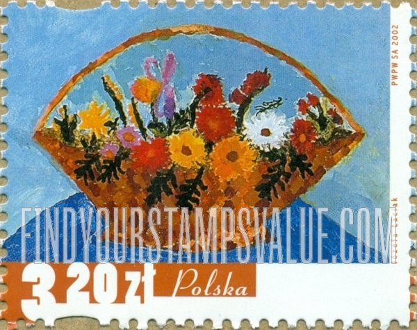 FindYourStampsValue: Paintings by Disabled Artists: Józefa Laciak