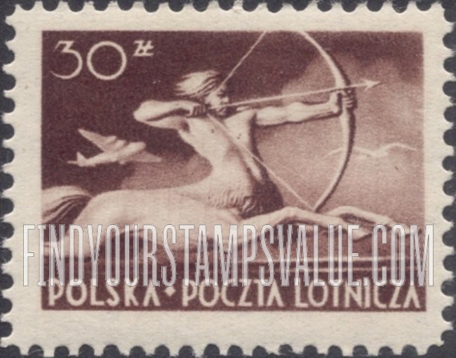 FindYourStampsValue: AIR POST - Centaur