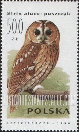 FindYourStampsValue: Owls