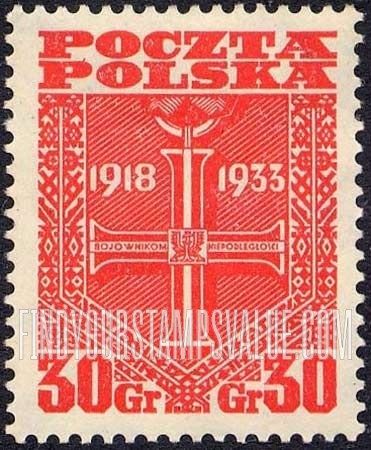 FindYourStampsValue: Cross of Independence