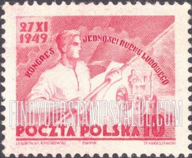 FindYourStampsValue: Symbolical of United Poland