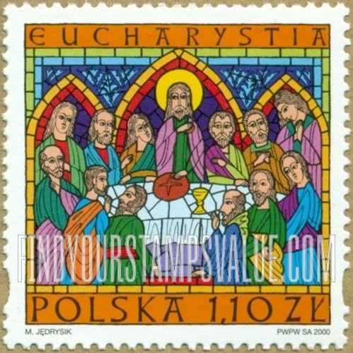 FindYourStampsValue: Christmas: Last Supper