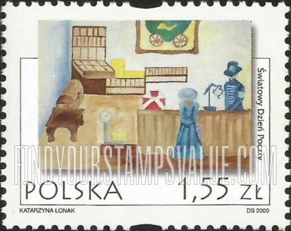 FindYourStampsValue: World Post Day: Katarzyna Lonak