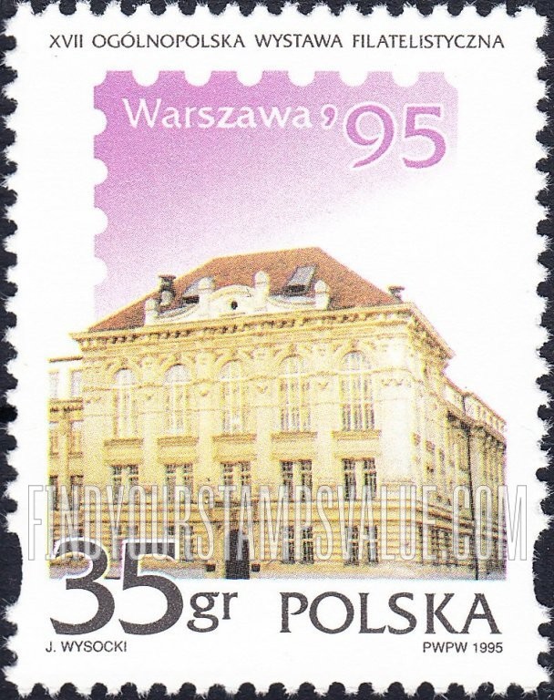 FindYourStampsValue: 18th All Polish Philatelic Exhibition, Warsaw: Warsaw Technical University, School of Architecture