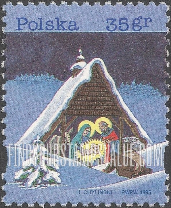 FindYourStampsValue: Christmas: Nativity