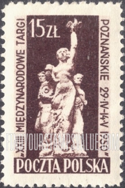 FindYourStampsValue: Freedom Monument, Poznan