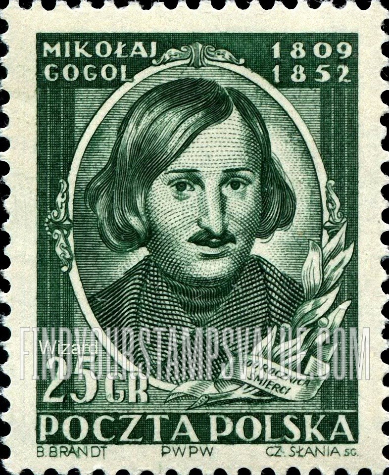 FindYourStampsValue: Nikolai Gogol