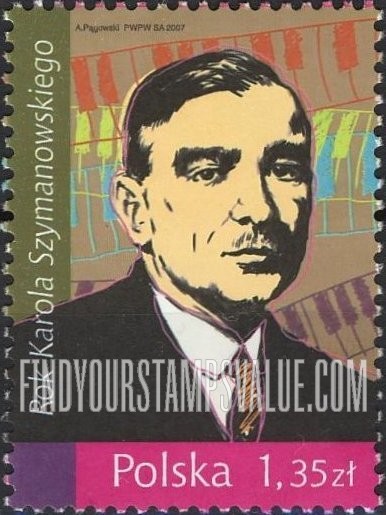 FindYourStampsValue: Karol Szymanowski (1882-1937), Composer