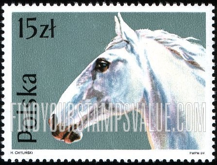 FindYourStampsValue: Horses:  Lippizaner