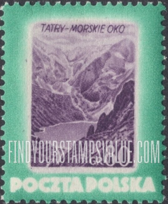 FindYourStampsValue: Morskie Oko, Tatra Mts
