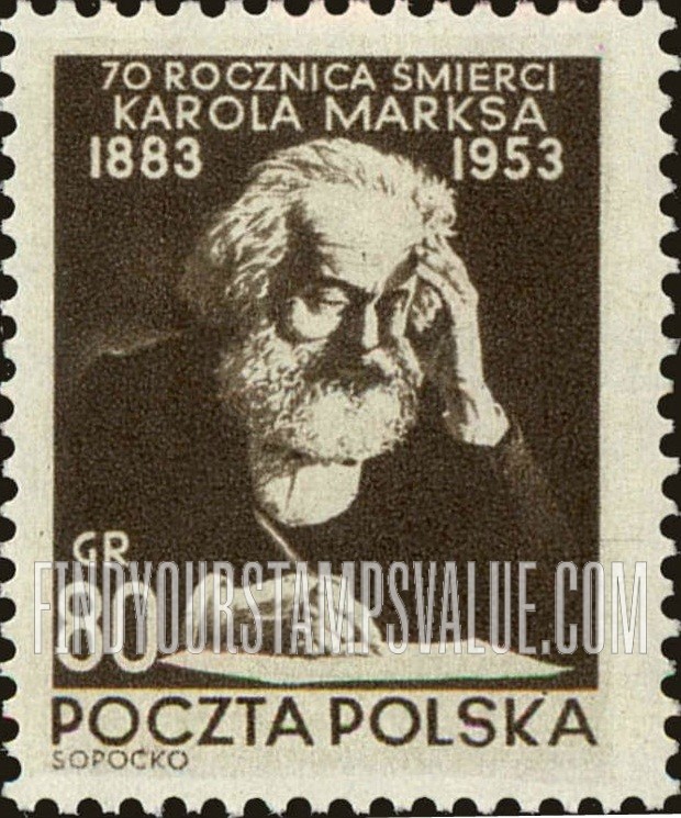 FindYourStampsValue: Karl Marx