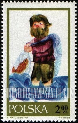 FindYourStampsValue: Fairy Tales: The Fisherman and the Fish