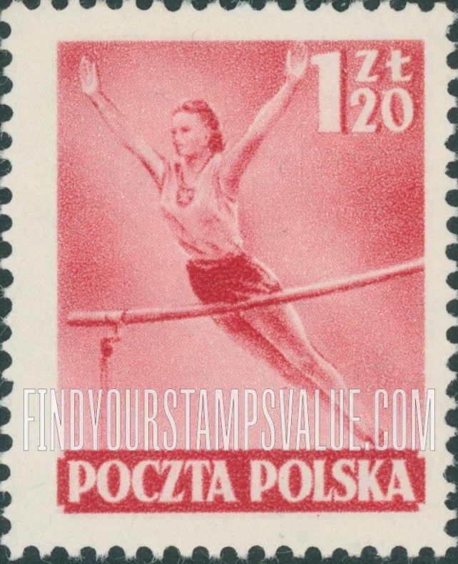 FindYourStampsValue: Gymnast