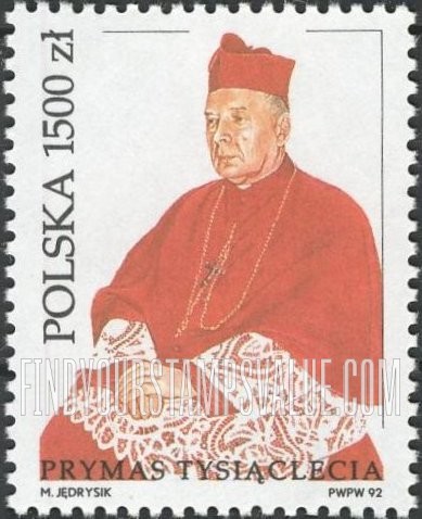 FindYourStampsValue: Stefan Cardinal Wyszynski (1901-1981)