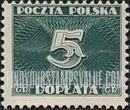 FindYourStampsValue: POSTAGE DUE - Numerals of Value