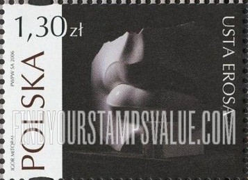 FindYourStampsValue: Sculptures by Igor Mitoraj: Lips of Eros