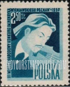 FindYourStampsValue: Henri Wieniawsk