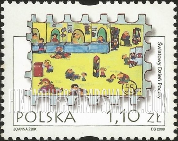 FindYourStampsValue: World Post Day: Joanna Zbik