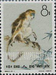 FindYourStampsValue: Snub-nosed Langur - 金丝猴