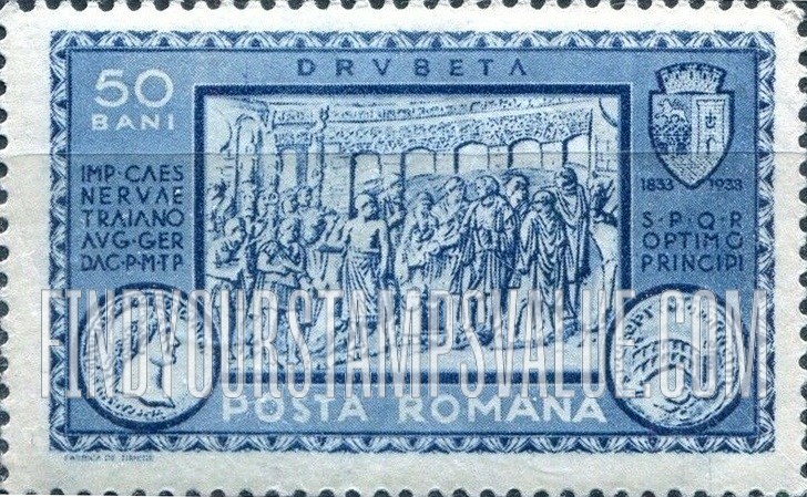 FindYourStampsValue: Inauguration of Trajan’ Bridge