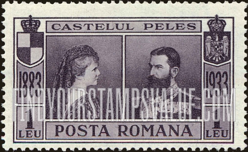 FindYourStampsValue: Queen Elizabeth and King Carol I