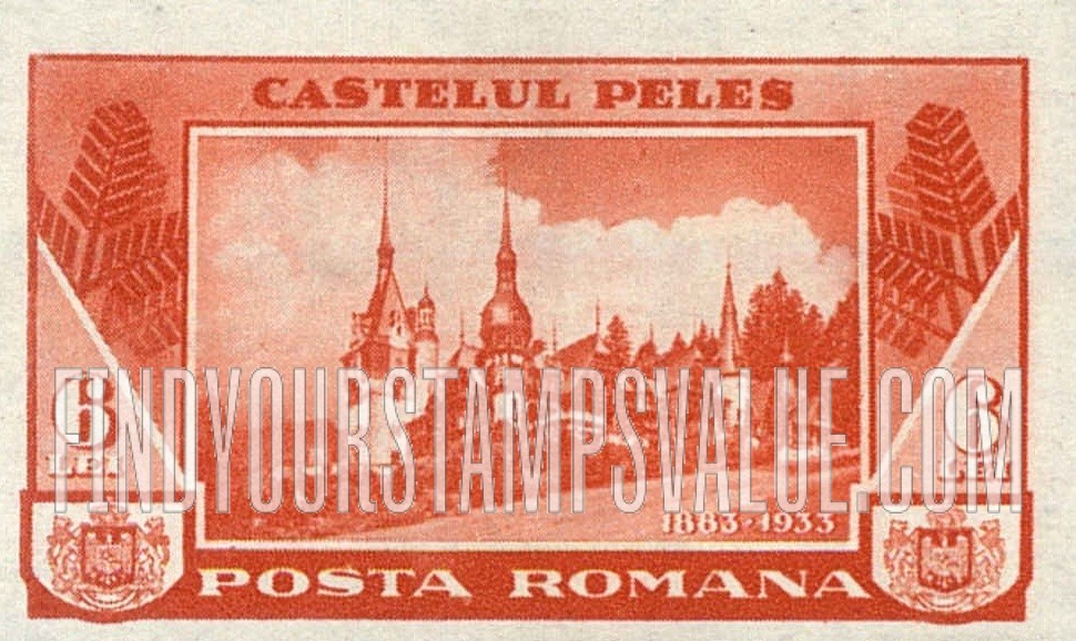 FindYourStampsValue: Castle Peles, Sinaia