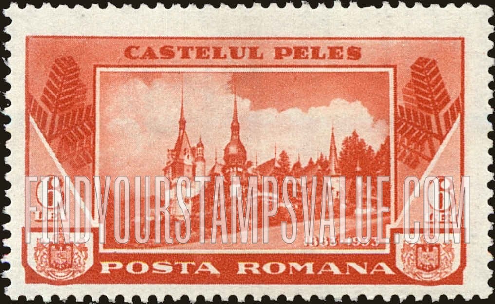 FindYourStampsValue: Castle Peles, Sinaia