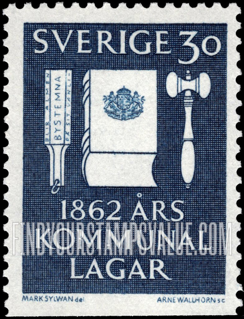 FindYourStampsValue: Voting Tool (Budkavle), Codex of Law and Gavel