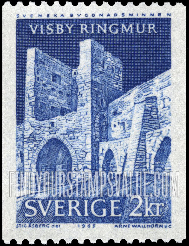 FindYourStampsValue: Visby Town Wall