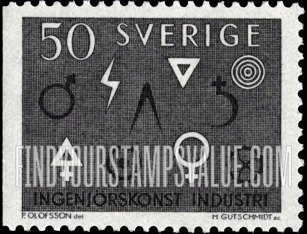 FindYourStampsValue: Engineering and Industry Symbols