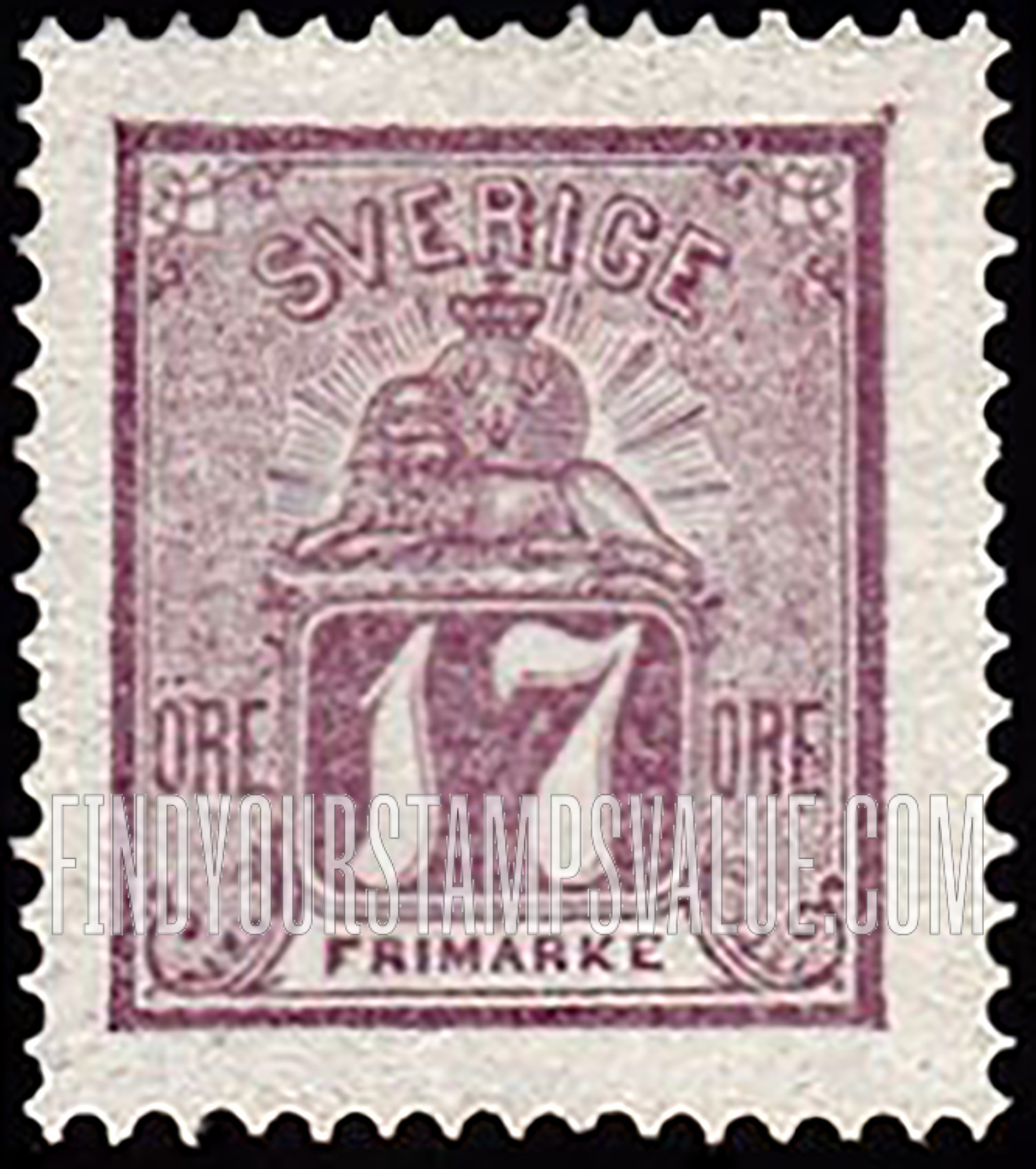 FindYourStampsValue: Lion and Arms