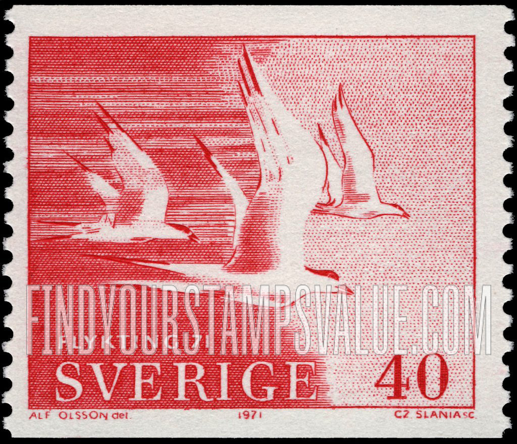 FindYourStampsValue: Terns in Flight