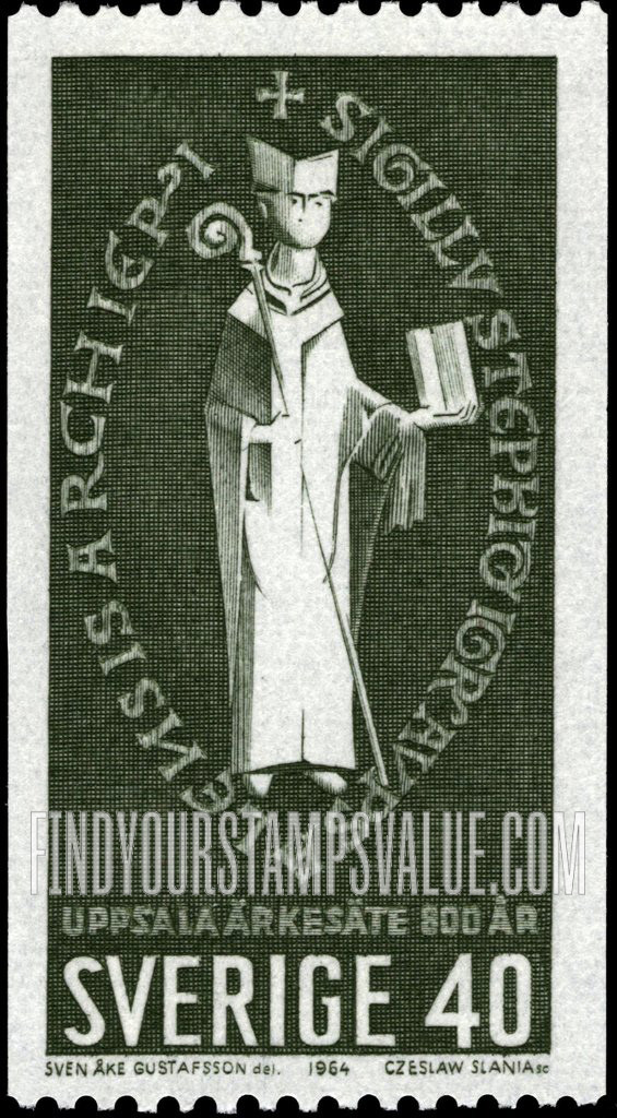 FindYourStampsValue: Seal of Archbishop Stephen