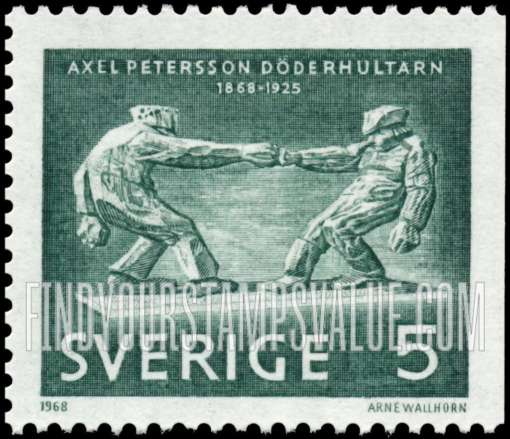 FindYourStampsValue: “Fingerkrok” by Axel Petersson