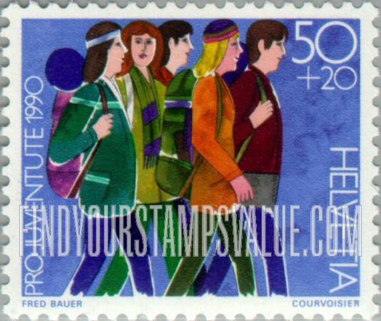 FindYourStampsValue: Semi-Postal, Child Development: Youth groups