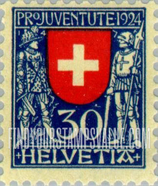 FindYourStampsValue: Semi-Postal: Switzerland