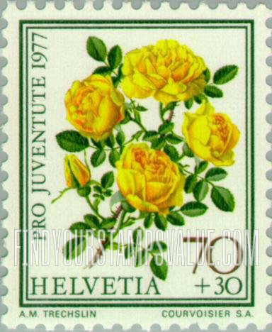 FindYourStampsValue: Semi-Postal: Wild Rose