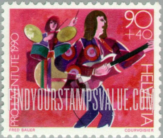 FindYourStampsValue: Semi-Postal, Child Development: Music