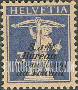 FindYourStampsValue: For The International Labor Bureau: William Tell’s Son