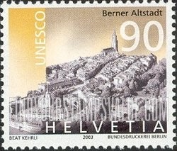 FindYourStampsValue: Federal Administration, UNESCO World Heritage Sites: Old City, Bern